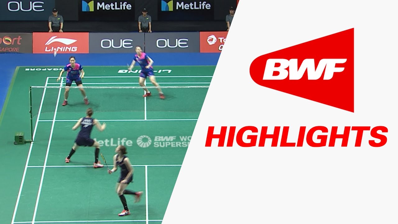 OUE Singapore Open 2017 | Badminton SF – Highlights