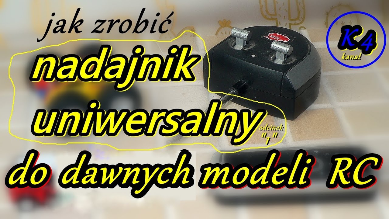 jak zrobić nadajnik uniwersalny do starych modeli  RC