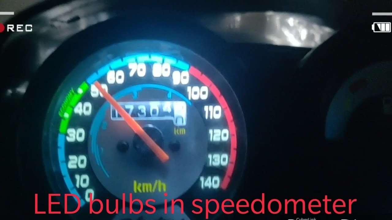 ONLY 99 Rs mai😱..HOW TO Install || LED lights \\ in speedometer ||splendor plus||