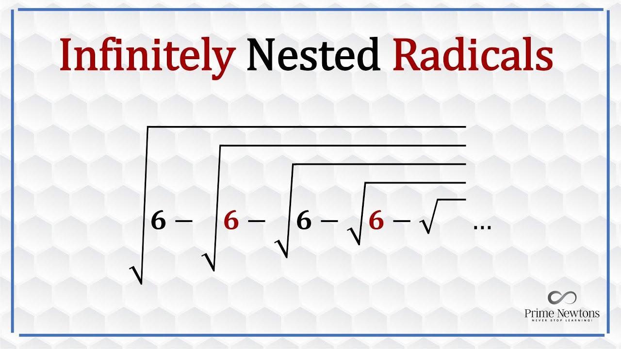 Infinitely Nested Radicals (Part 1)