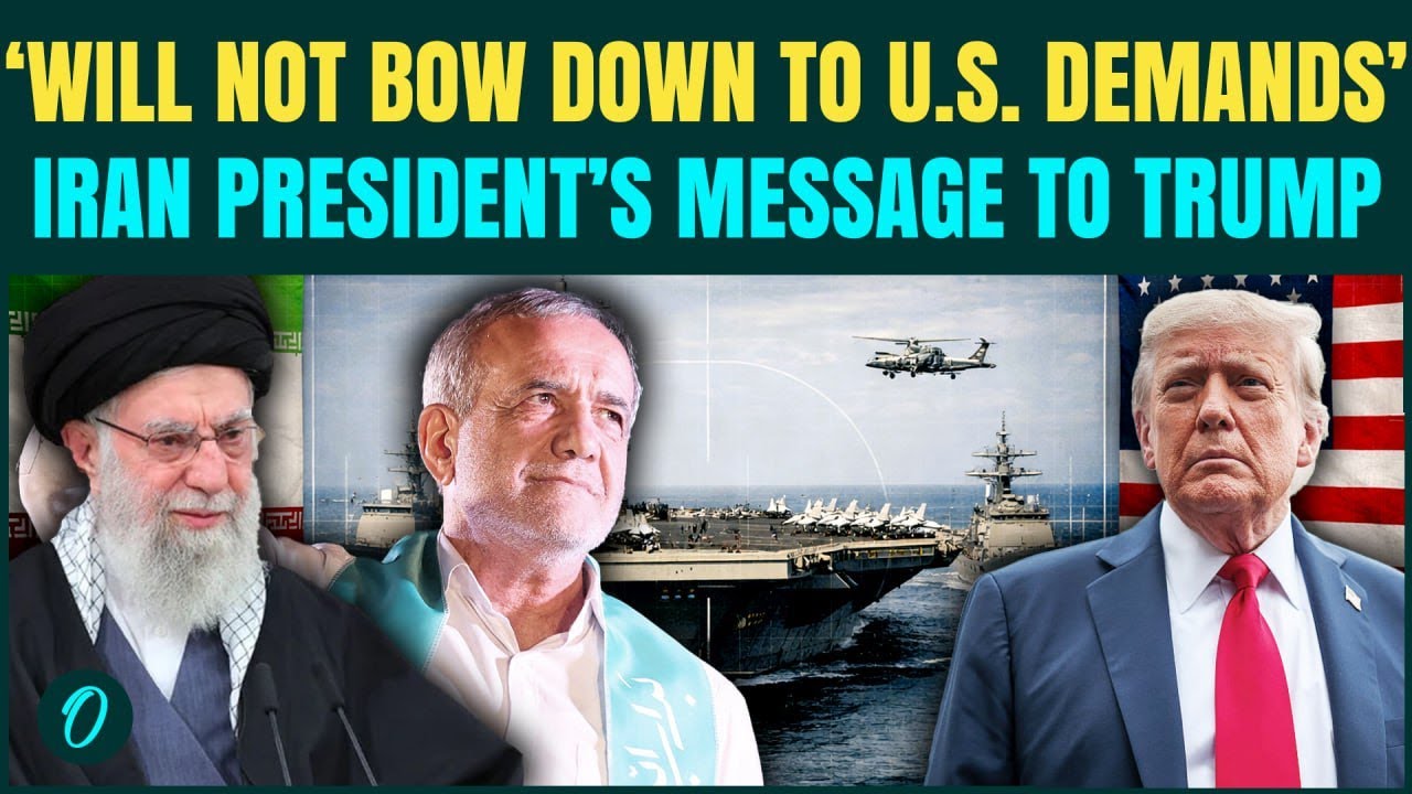 U.S vs Iran BREAKING: Pezeshkian DOUBLES DOWN on Nuclear Plans; Warns to BLOW Bases if Trump Attacks