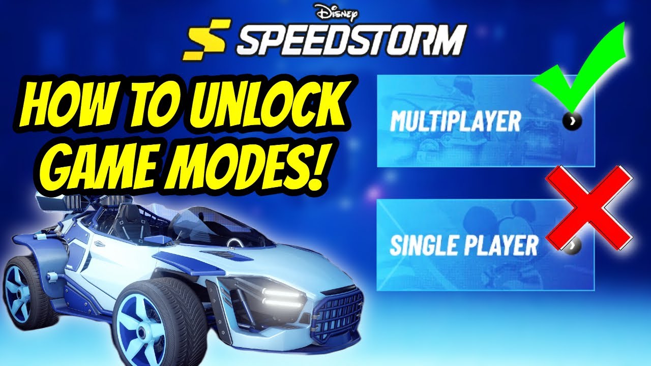How To Unlock Game Modes? - Disney Speedstorm
