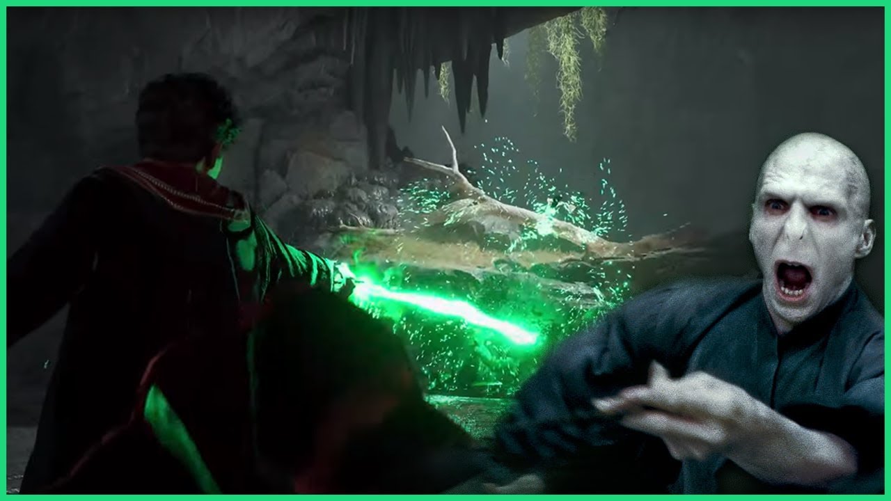 I Fixed Hogwarts Legacy Avada Kedavra - Voldemort voice