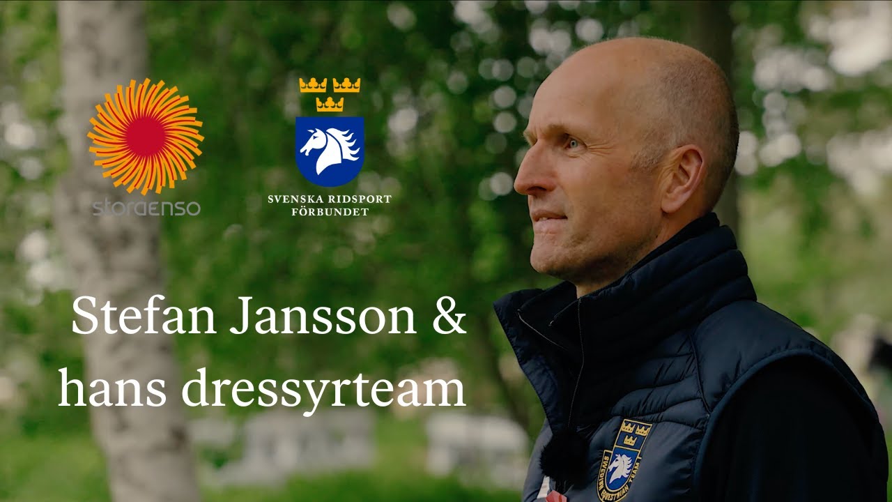 Möt Stefan Jansson – så bygger han framtidens dressyr • Stora Enso dressyrteam