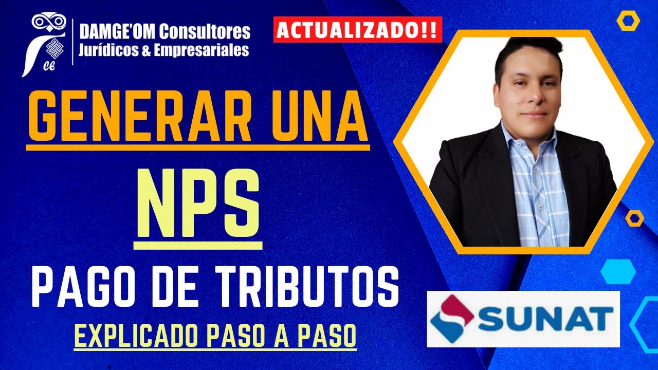 Como generar una nueva NPS Número de Pago SUNAT | Pago de tributos ya declarados SUNAT 2024