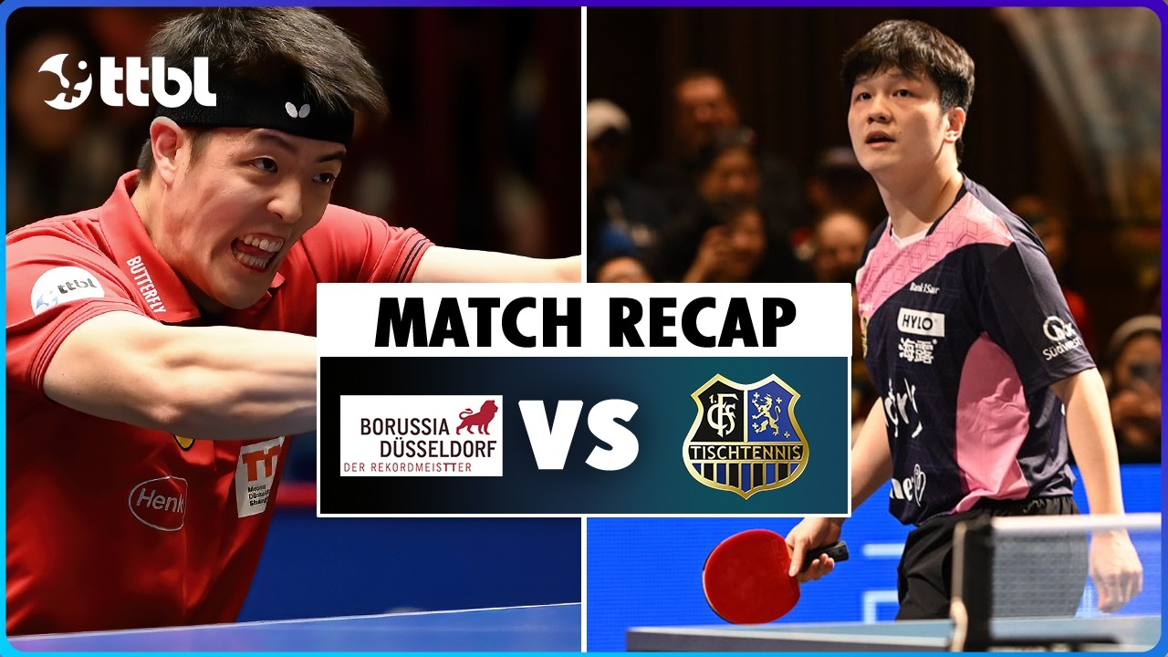DÜSSELDORF vs. SAARBRÜCKEN (Tischtennis Bundesliga Recap) | Matchday 17 | 2025/2026