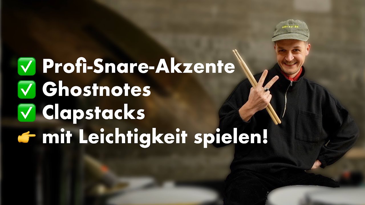 Komplexe Grooves mit System üben und fortgeschrittene Drum-Pattern am Schlagzeug spielen