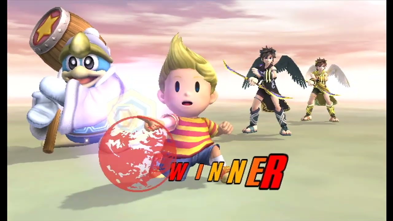 Super Smash Bros Brawl - 4 Player Brawl