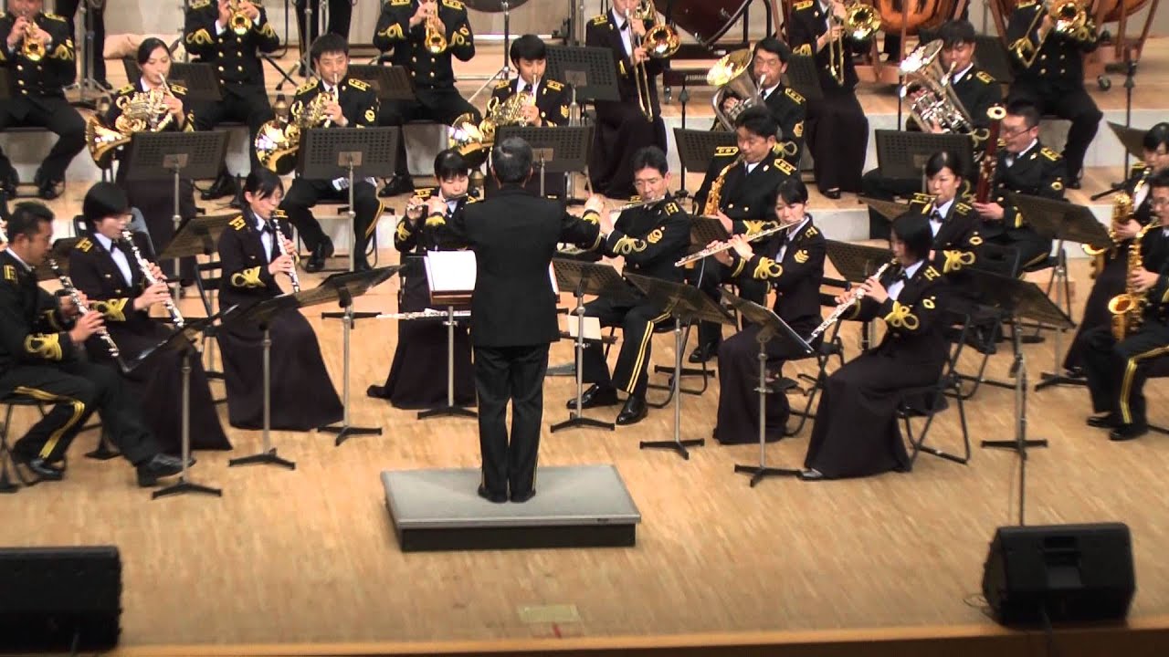 アンコール2曲目 軍艦行進曲@JMSDF クリコンin館山2012 (横須賀音楽隊）