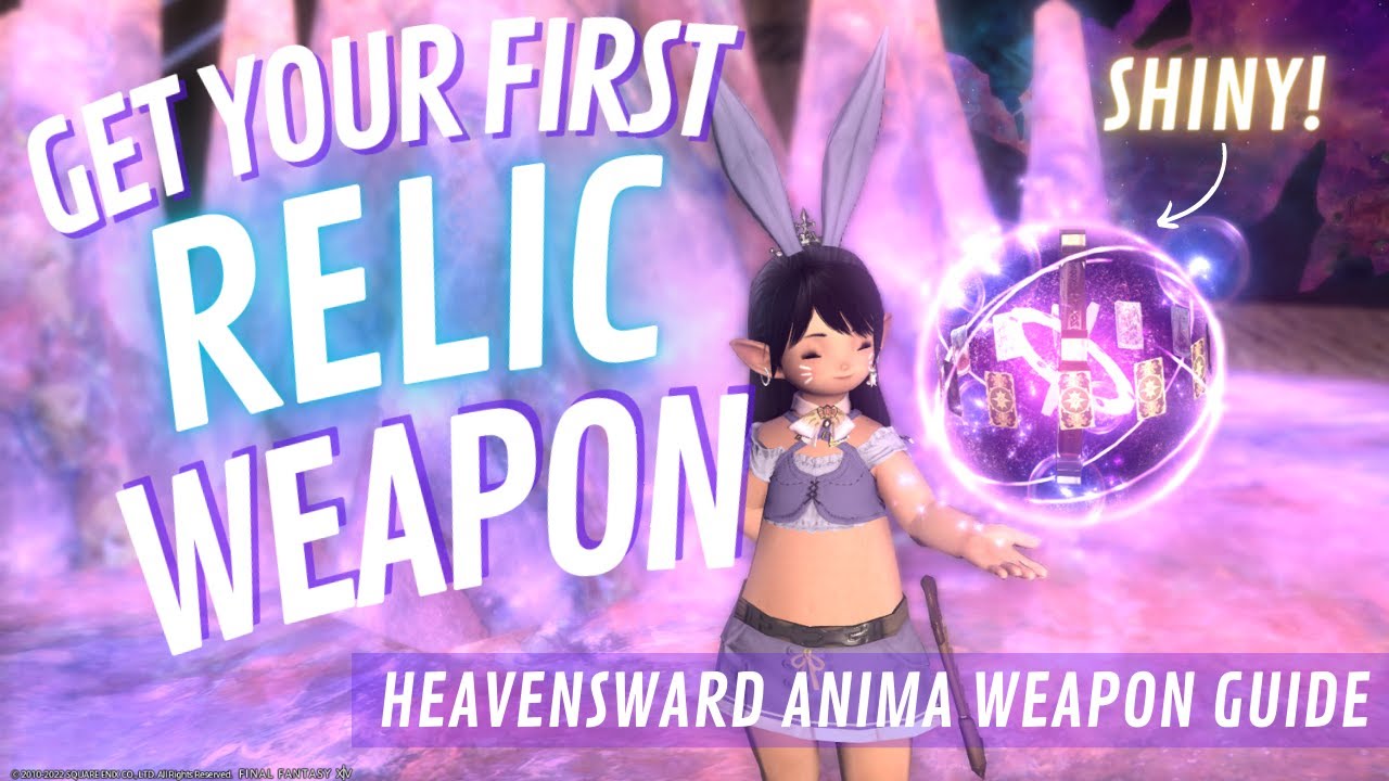 Easy HW Anima Relic Weapon Guide - Get Your First Shiny Weapon! [FFXIV]