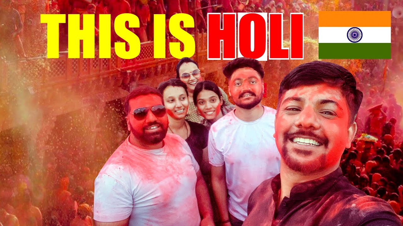 CRAZY HOLI street party in beawar INDIA 2023 | bhang ke nashe ho gye sabko 🤭😂😂
