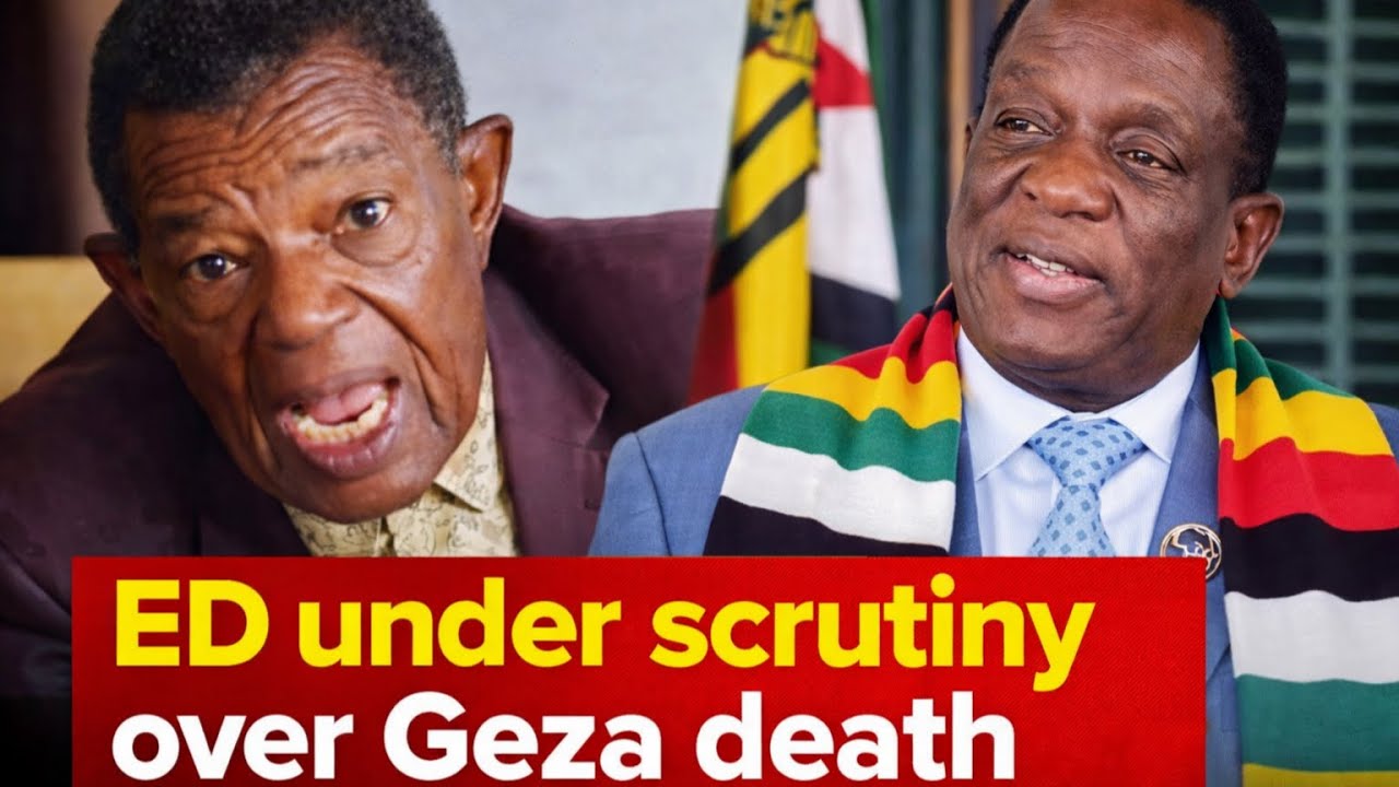 Silence from Mnangagwa Sparks Scrutiny After Blessed Geza’s Death