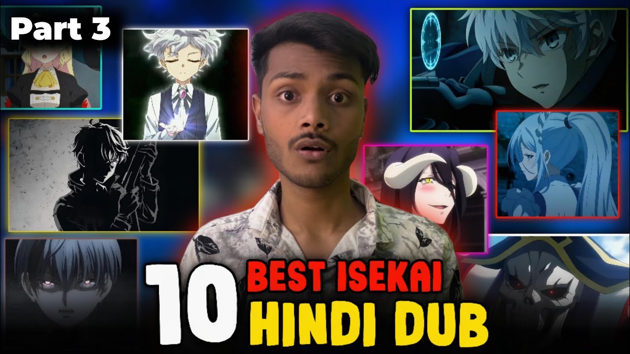 Top 10 Best Isekai Hindi Dubbed Anime in 2025 🔥|| Hindi Dubbed Anime list [ Part 3 ]