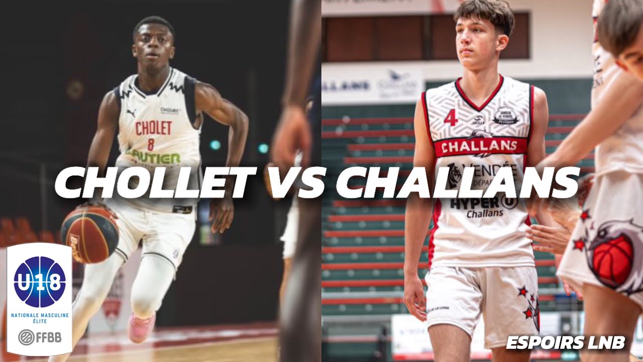 CHOLET VS CHALLANS | U18 FRANCE | IL MET 8 TIRS À 3 POINTS 🔥 ?!