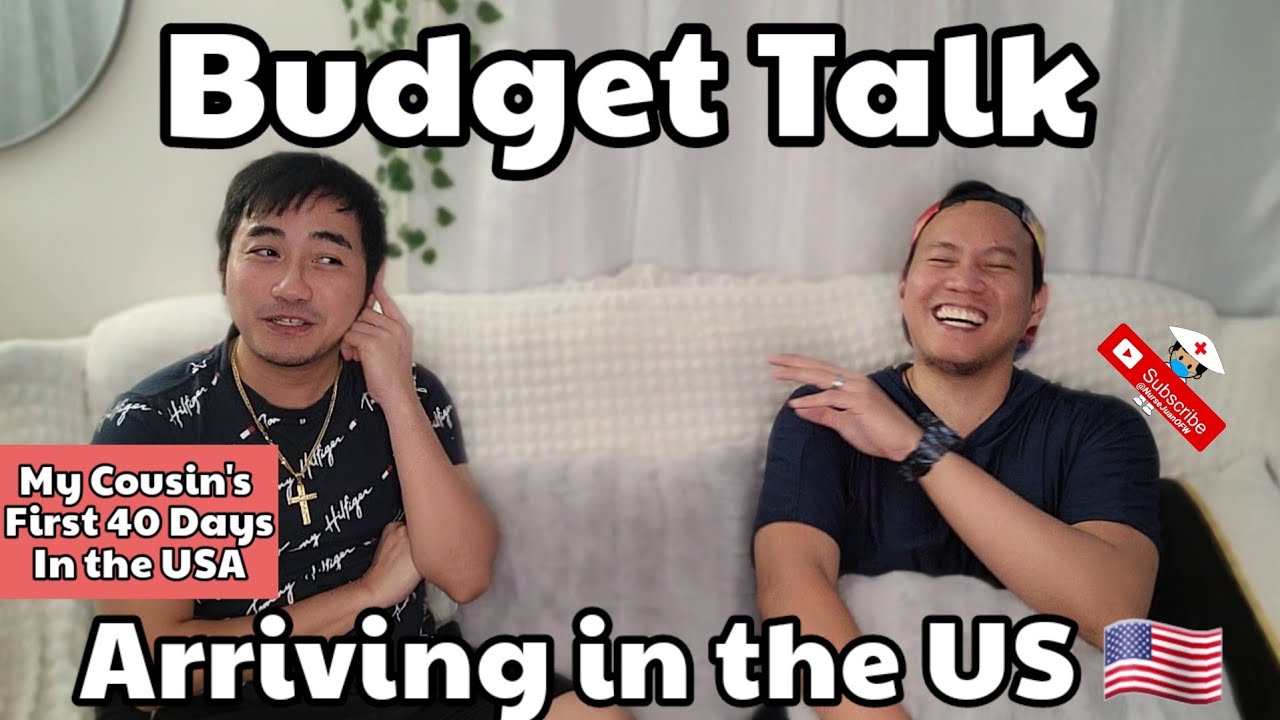 Budget Talk Coming to the US // first 40 days in the US // new Immigrant // Nurse Juan OFW