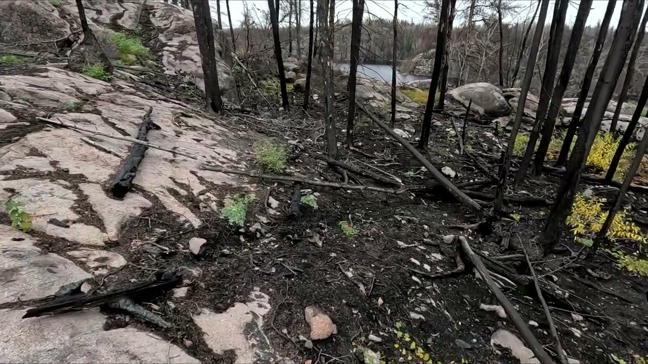 Updated Up and Over after the Wildfire - Two to Three Lake Portage on November 1, 2025