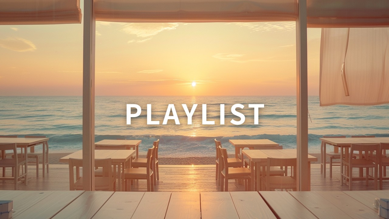 Oceanfront Cafe Lofi ☕ Sunrise Breeze & Relaxing Beats for Study