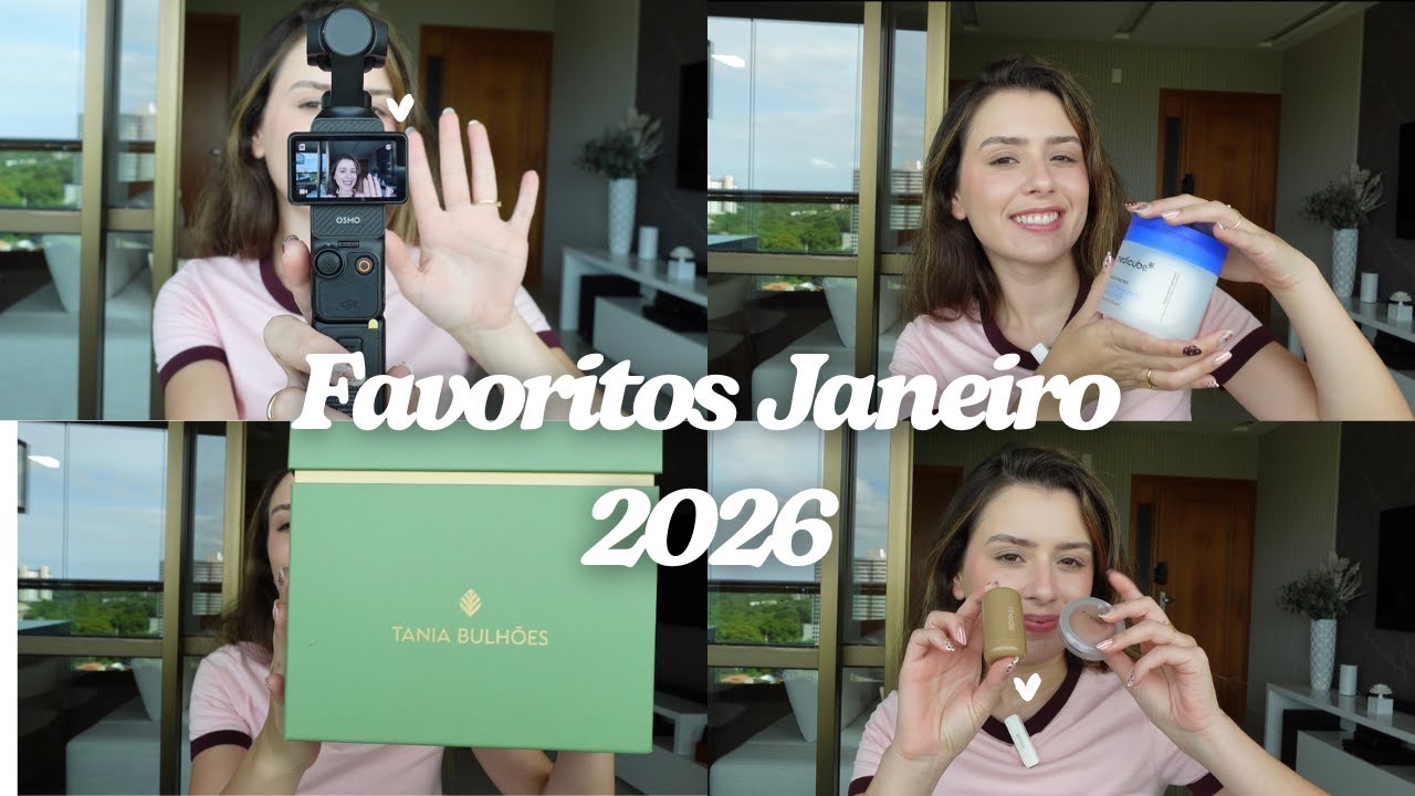 Os MELHORES de Janeiro 2026! Makes, Acessórios e Comprinhas que Mudaram Meu Mês