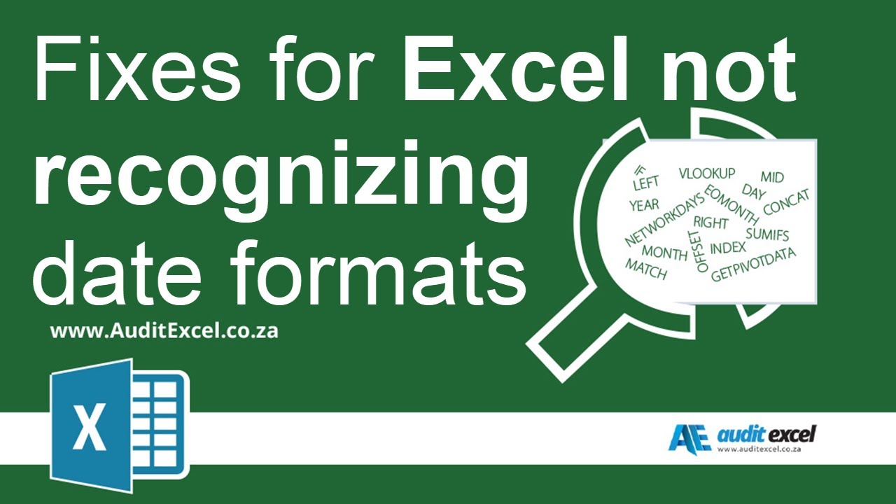 3 easy ways to fix Excel date formats/ sorting not working