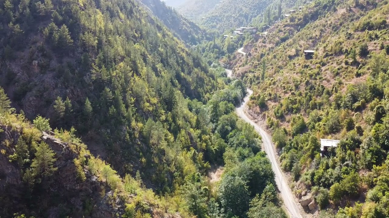 ARTVİN YUSUFELİ TAŞKIRAN KÖYÜ BOROVAN HD DRONE GÖRÜNTÜSÜ | 2025