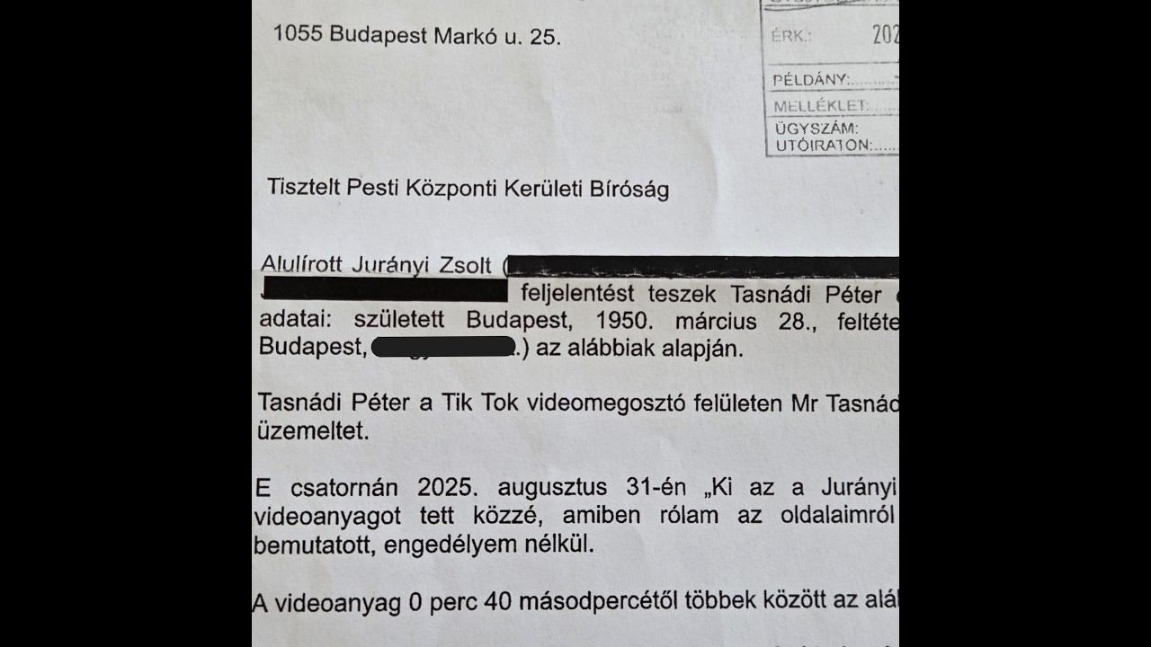 A feljelentgetős Jur&aacute;nyi