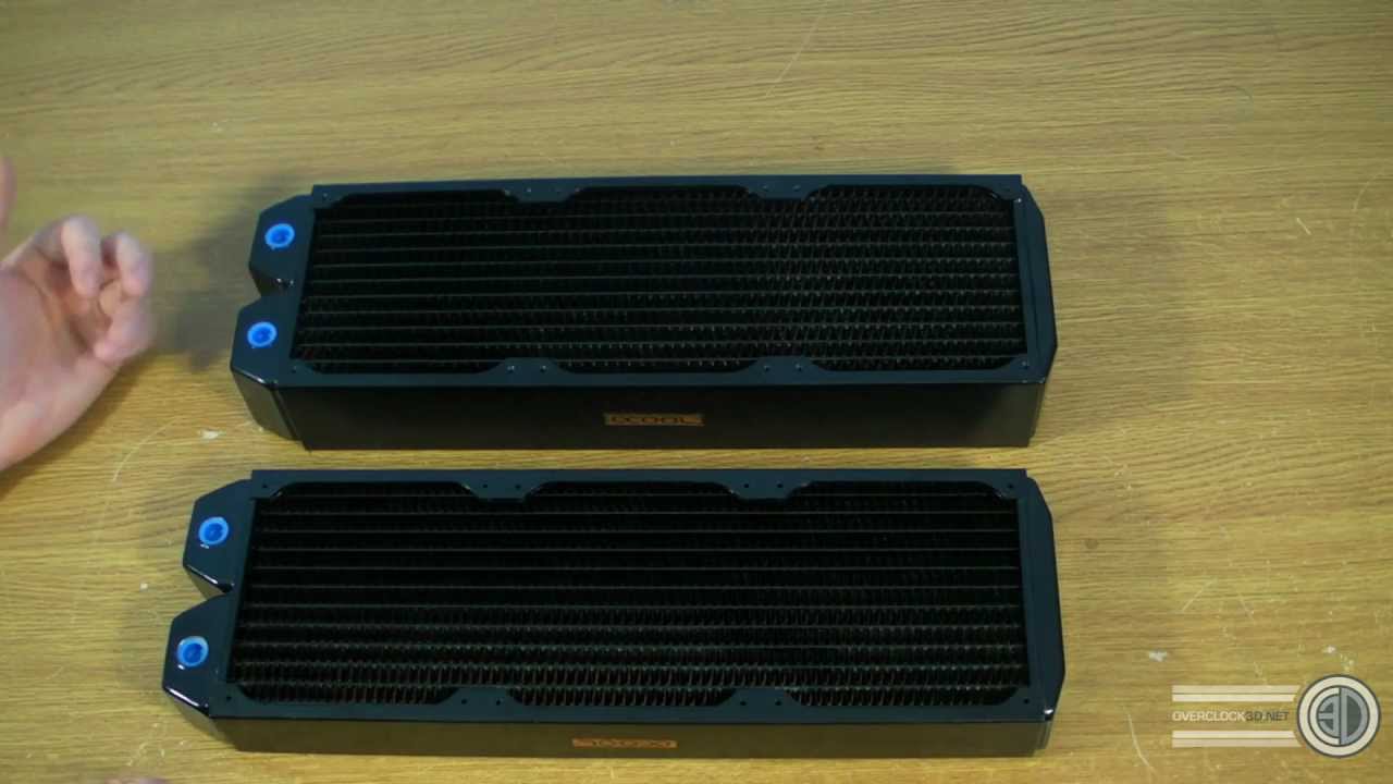Alphacool NexXxos Full Copper Radiators UT60 XT45