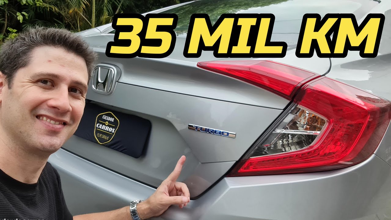 Honda Civic Touring 2019, único dono, 35 mil km // Caçador de Carros 4K