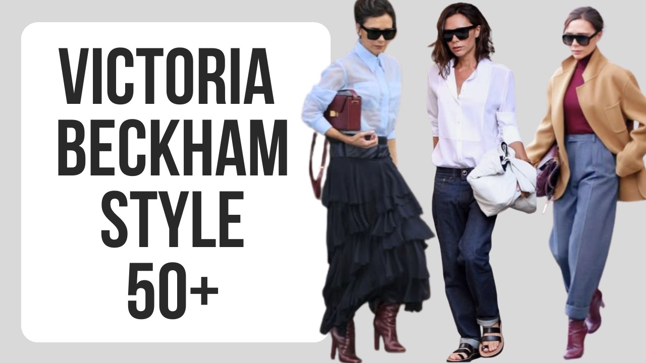 Como se vestir como Victoria Beckham (Guia de estilo para mulheres 50+)