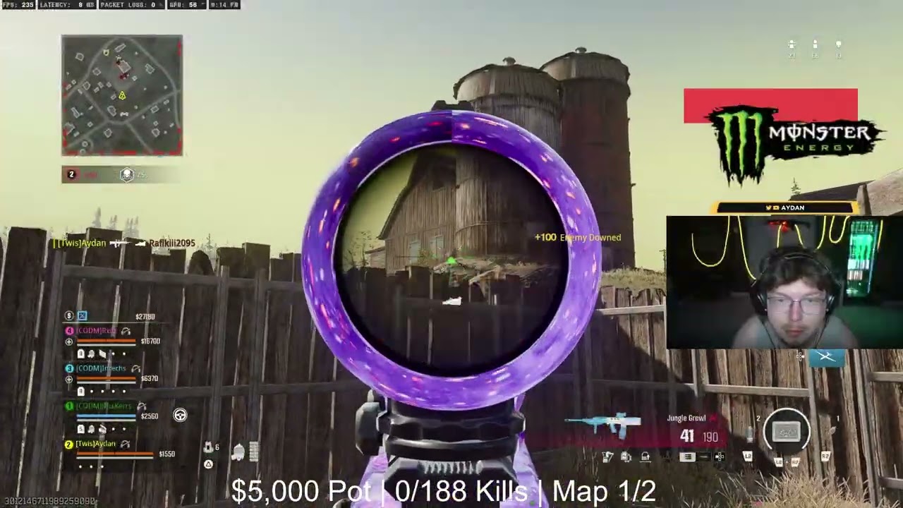 *MUST WATCH* Aydan Drops 126 Kills in Squads In Warzone...
