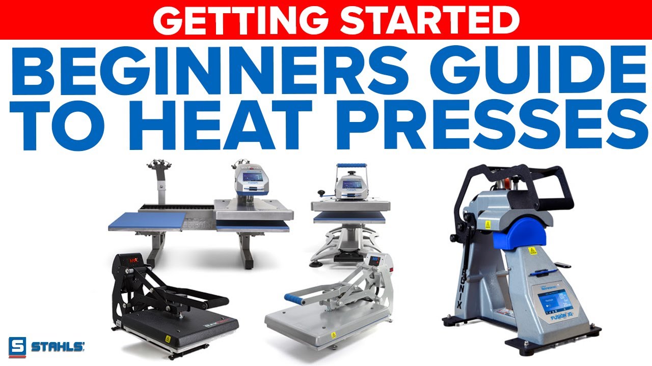 Getting Started: Beginners Guide to Heat Presses & Heat Transfers