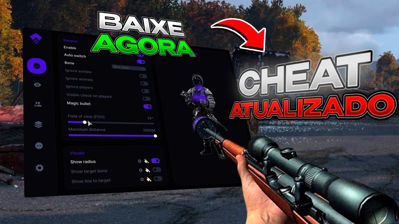 Review do nosso melhor cheat para dayz