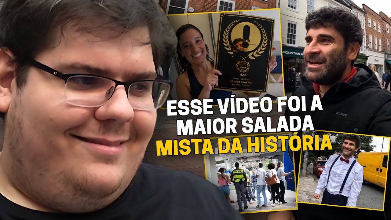 CASIMIRO REAGE: CHURRASCO TURCO, CERVEJA NA IGREJA, CASAMENTO... - MUNDO SEM FIM |Cortes do Casimito