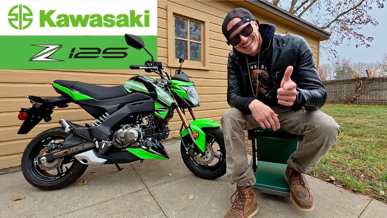 Kawasaki Z125 Pro / Полный обзор / Вам это нужно...