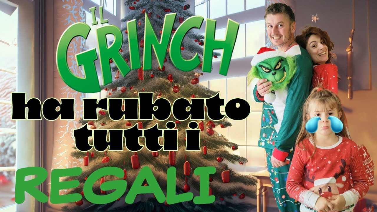 IL GRINCH RUBA TUTTI I REGALI DI AURORA! SCHERZO DI NATALE! #grinch #capitandadeaurora
