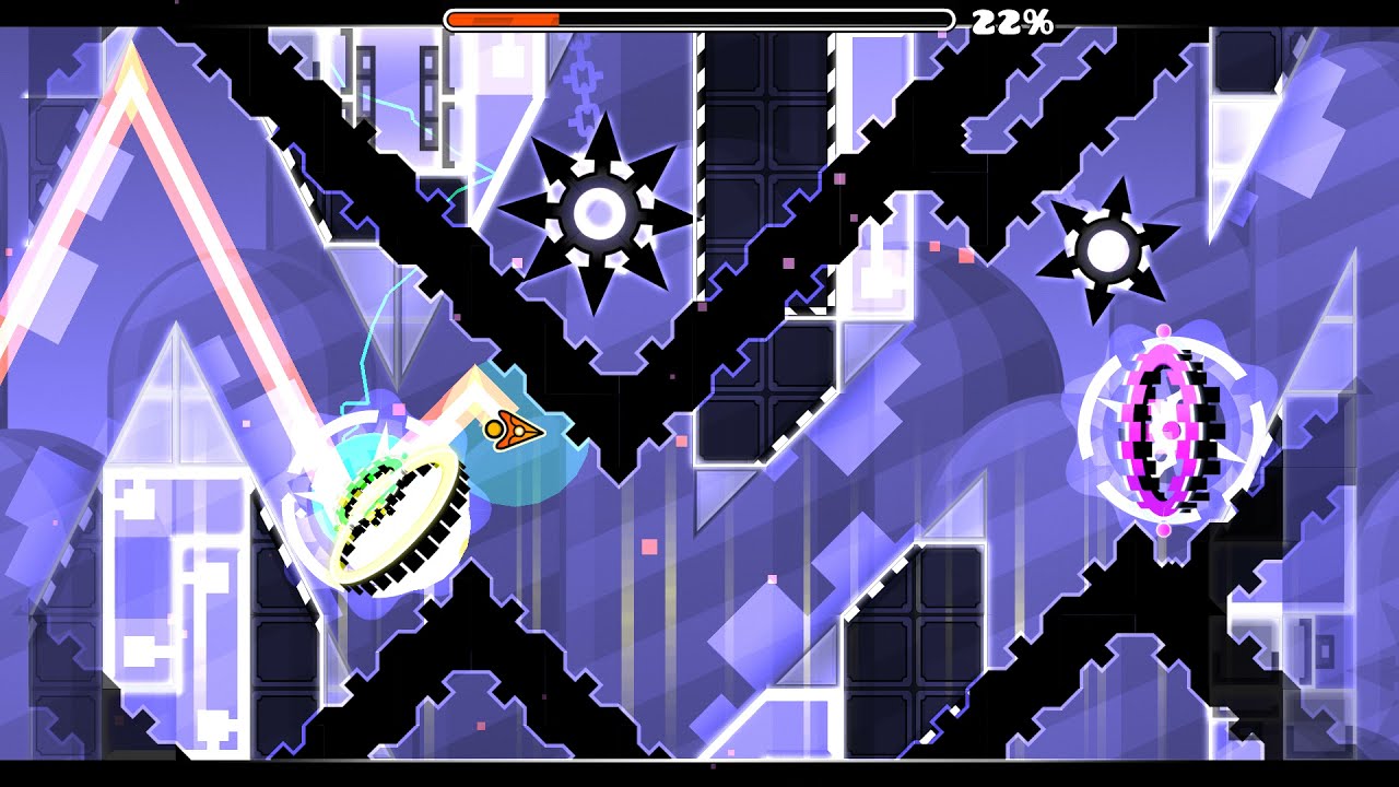 Geometry Dash- [Insane Demon] Level Up by HexagonDashers (All coins)