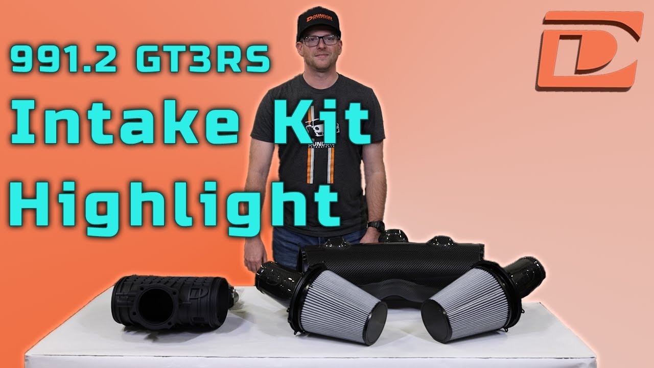 Dundon Motorsports Product Spotlight: 991.2 GT3RS Carbon Intake Kit