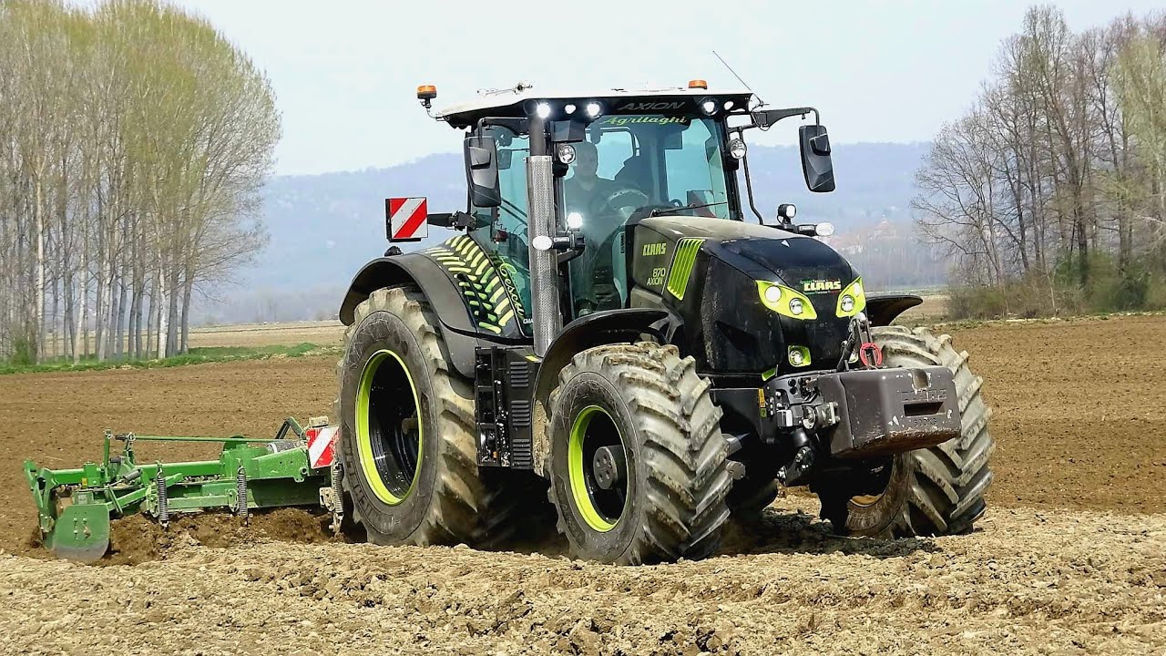 **TOP** Claas Axion 870 Black Edition - Arion 660 | Amazone | MASSIA