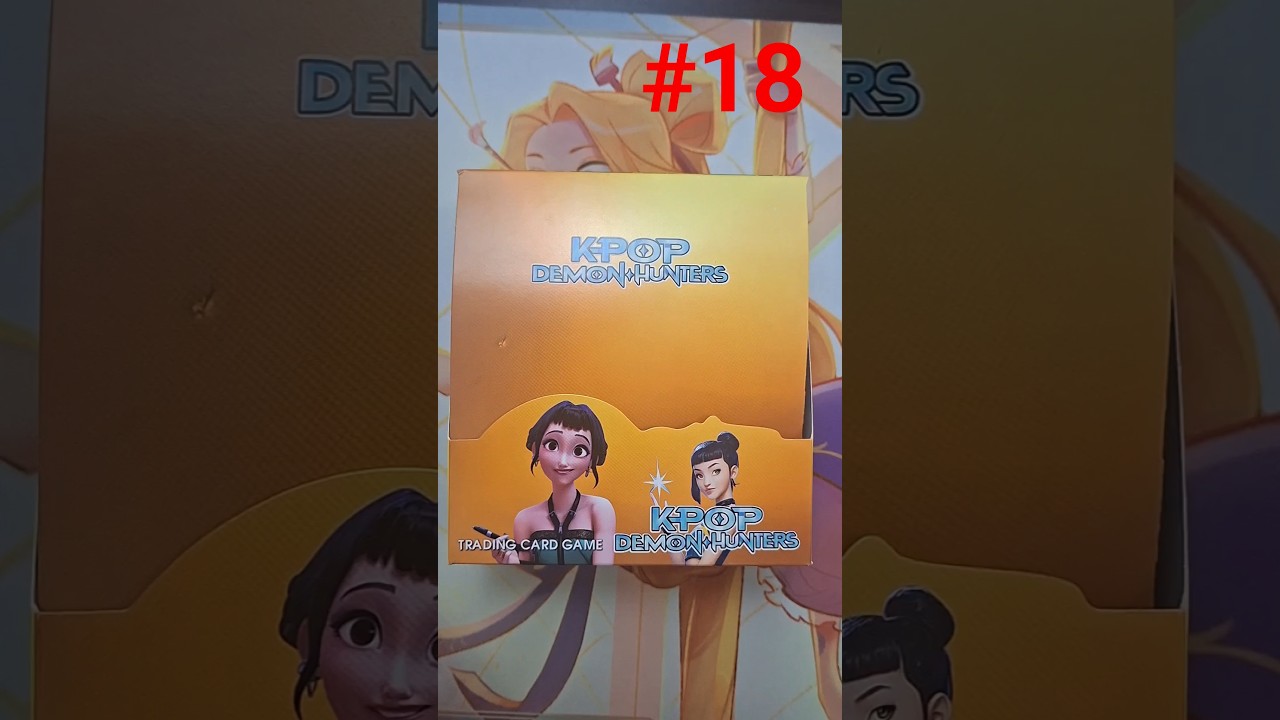 Czy tu jest jakaś najrzadsza karta z całego pudełka!  K-pop Demon hunters #18