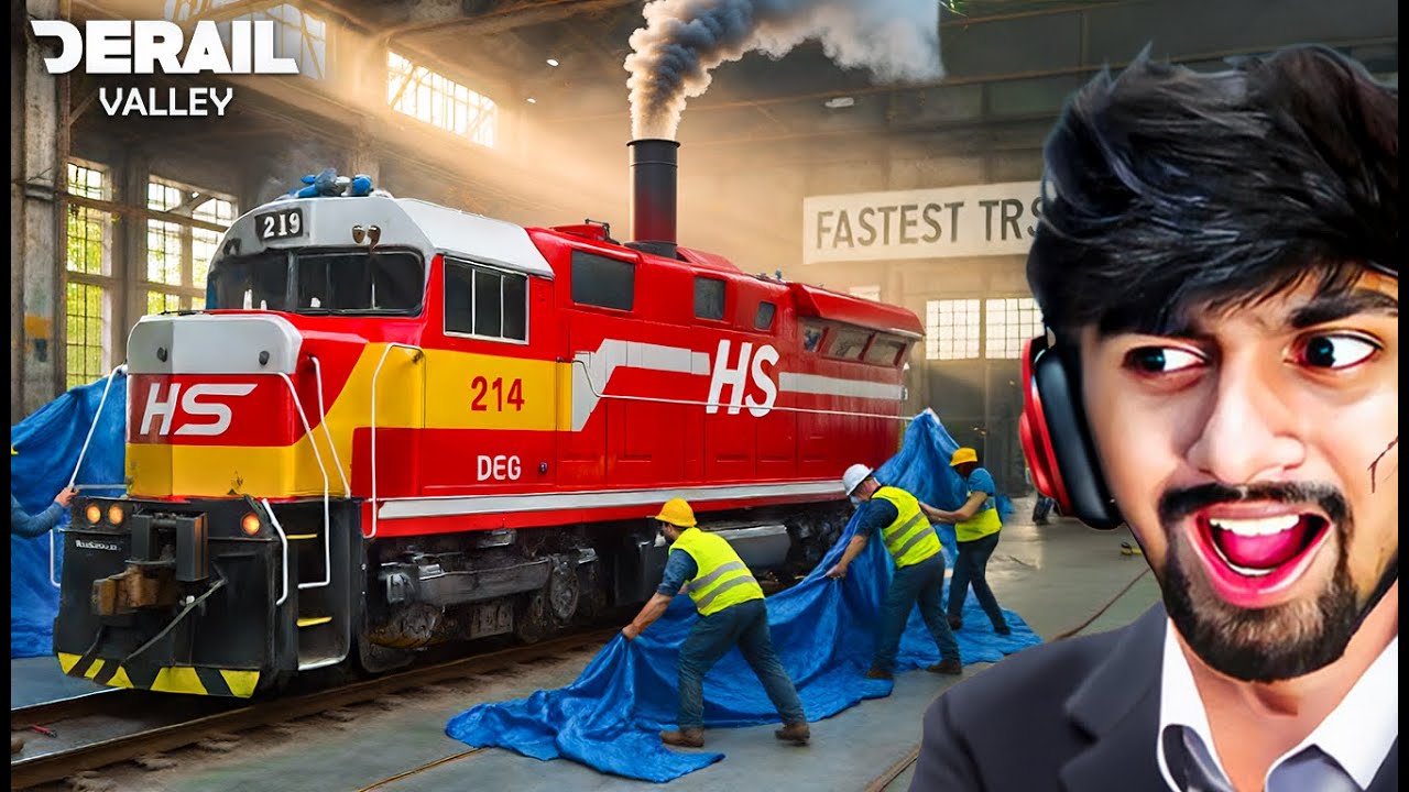 BUILDING THE FASTEST TRAIN ENGINE EVER!🔥 