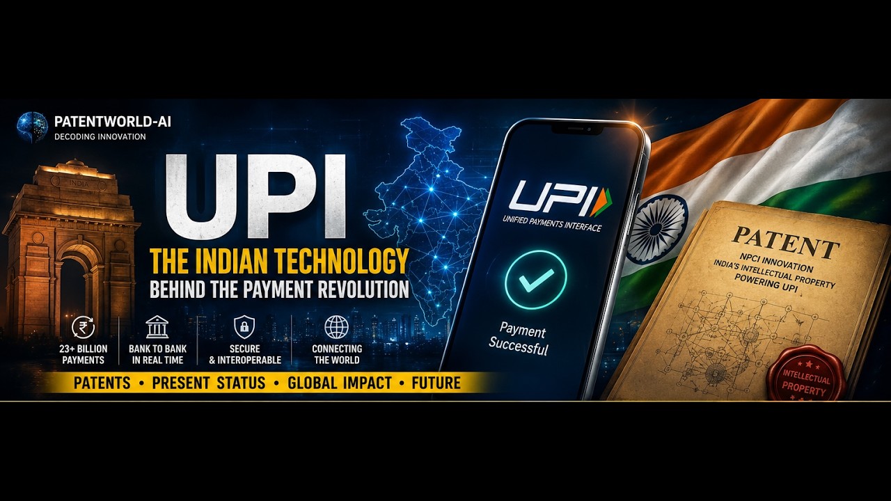 23 BILLION Payments: The Patents Behind India&rsquo;s UPI Revolution #upi #upiindia #indianparents #patent