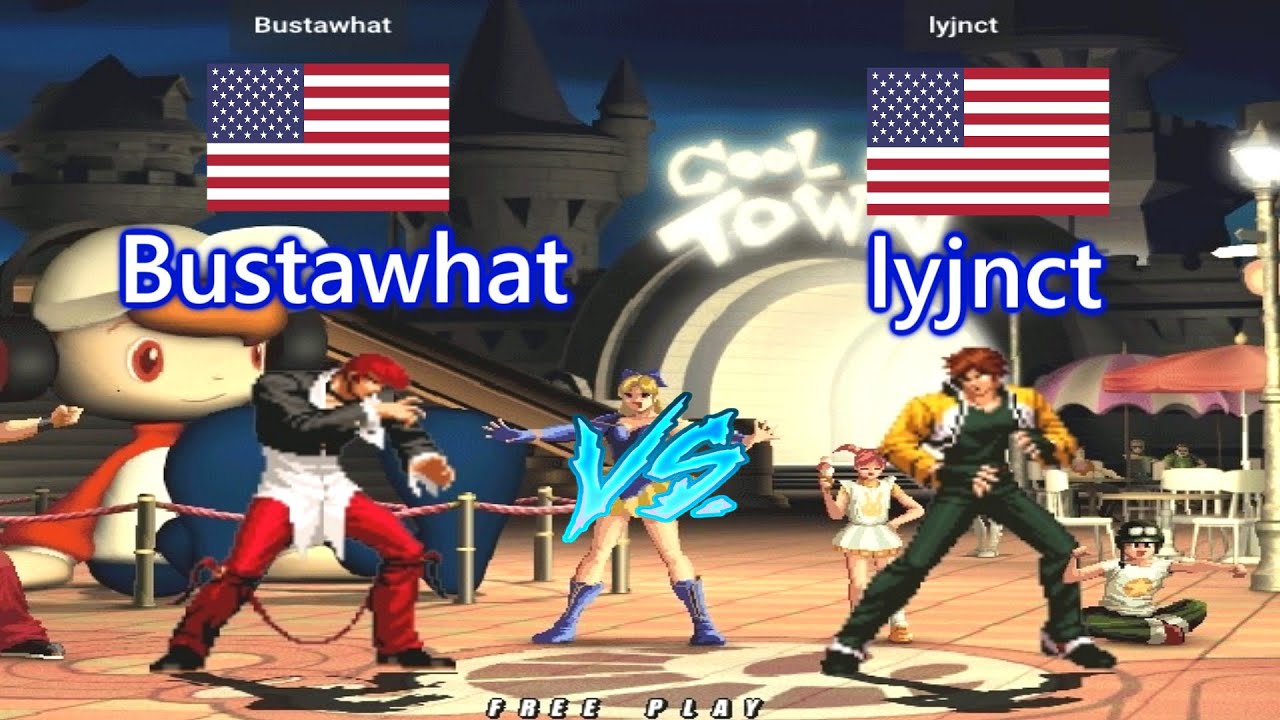 NeoGeo Battle Coliseum - Bustawhat vs lyjnct