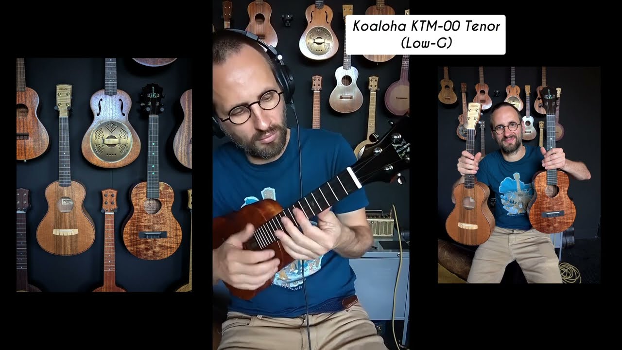 KoAloha KTM-00 (Koa) VS M&eacute;lop&eacute;e Tenor (Noyer) - Comparatif entre deux Ukul&eacute;l&eacute;s Tenors haut de gamme