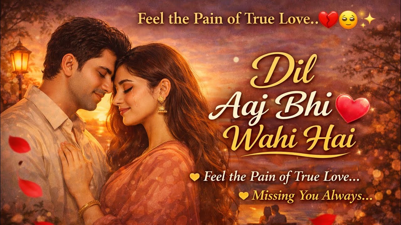Dil Aaj Bhi Wahi Hai 💔 | Heart Touching Romantic Song | Soulful Love Story