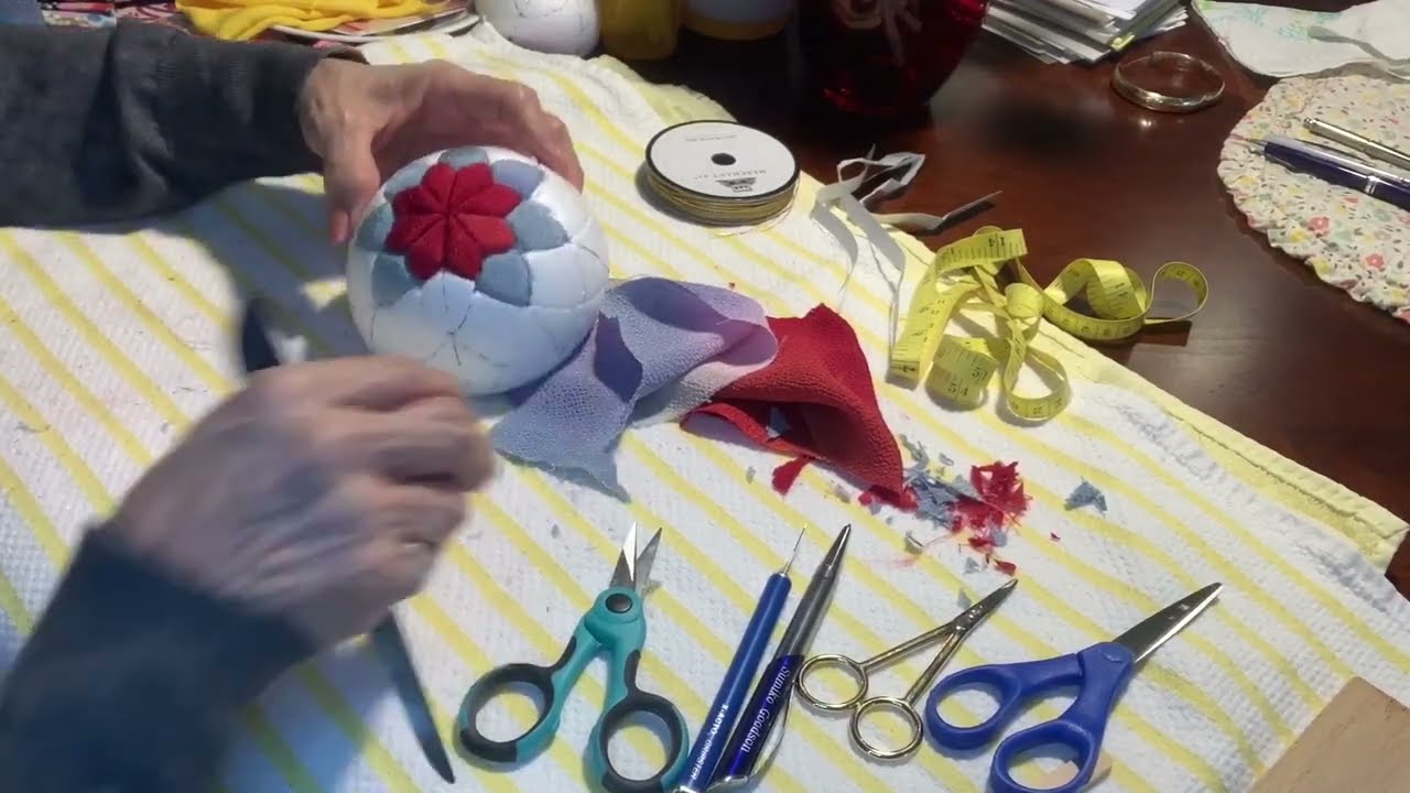 Kimekomi Wall Hanging Part 1