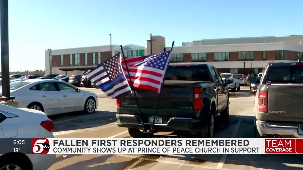 Thousands pay tribute to fallen Burnsville first responders during memorial service
