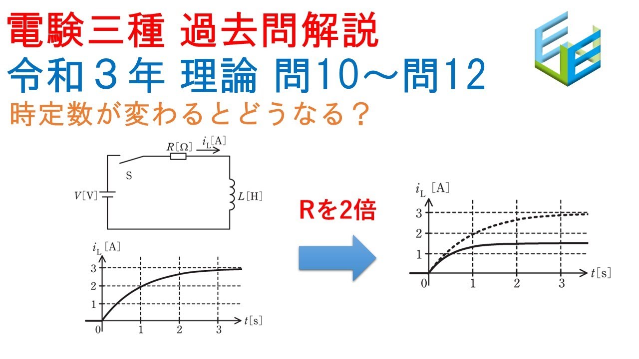 【電験三種 過去問解説】R03年度（2021年度） 理論  問10～問12