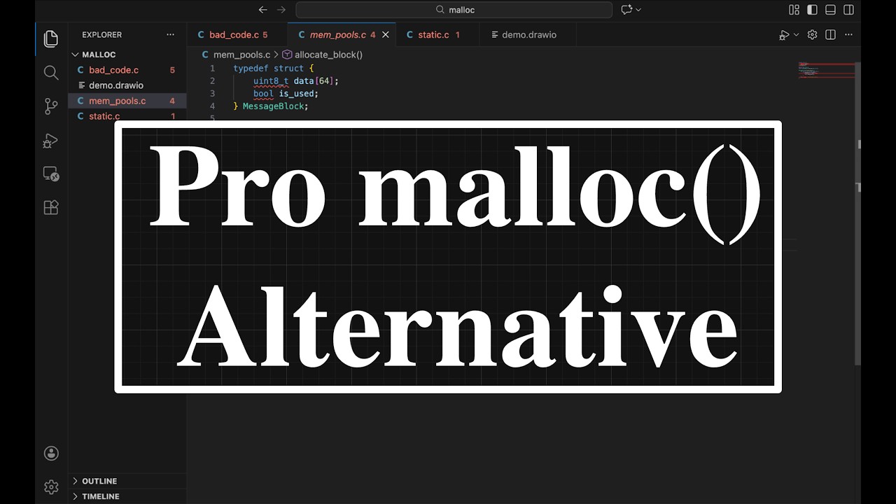 Firmware Engineer C Fundamentals | Why we never use malloc()
