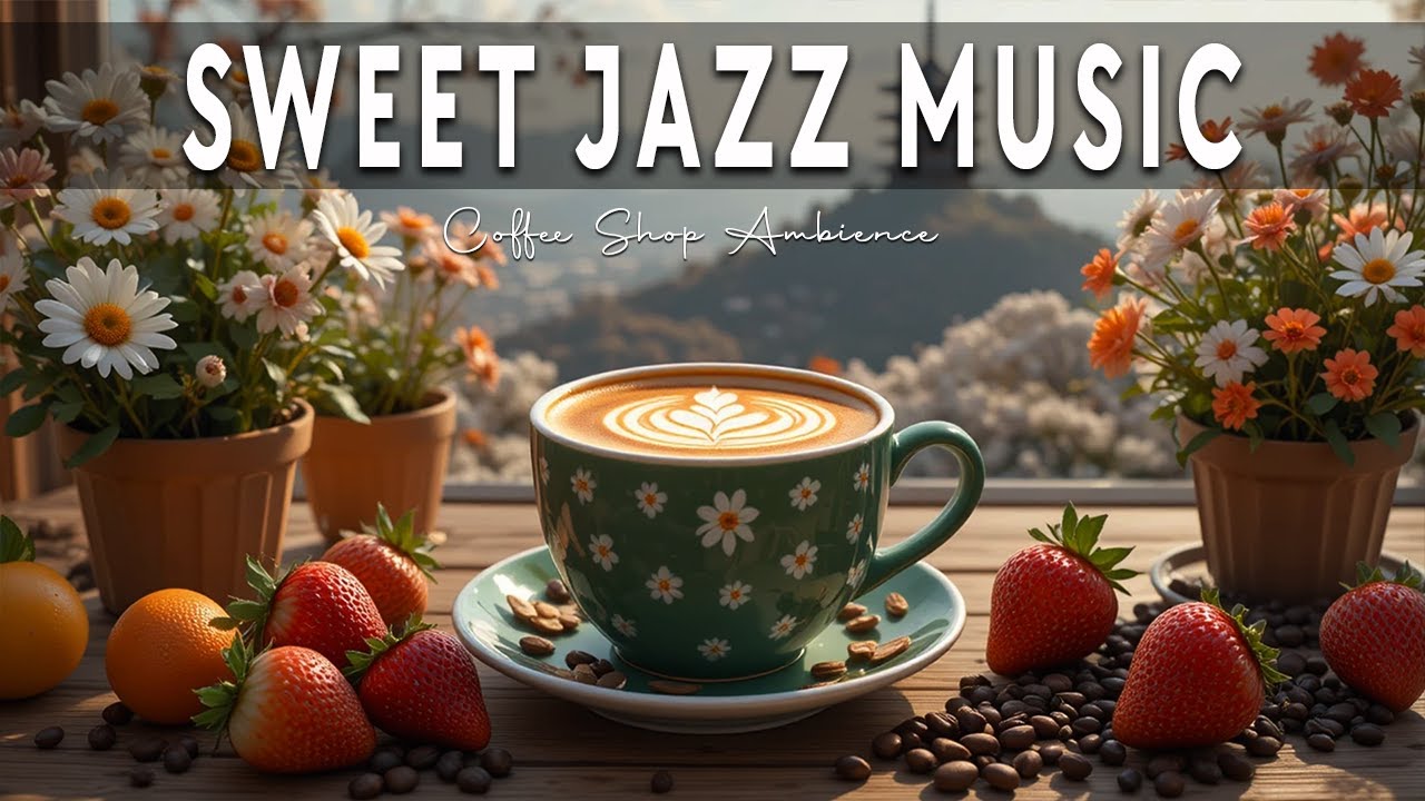 Sweet Jazz Music ☕ Bossa Nova background for Great Moods, Stress Relief & Relaxing