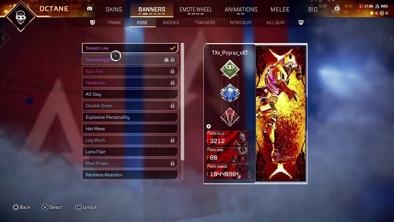 Playing apex