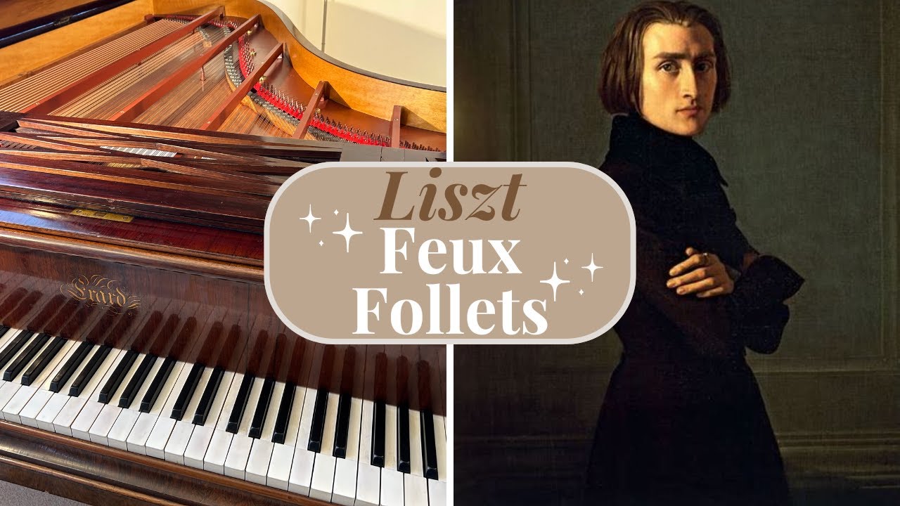 Liszt 'Feux Follets' (Transcendental Etude No. 5) on 1864 Erard #piano #classicalmusic #liszt